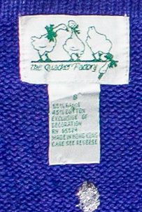 Vintage Quacker Factory Embroidered Snowflakes Ugly Christmas Vest 