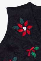 Vintage Holly Plaid Croft & Barrow Ugly Christmas Vest
