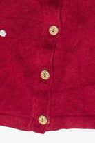 Vintage Woolrich Embroidered Santa & Angel Ugly Christmas Vest