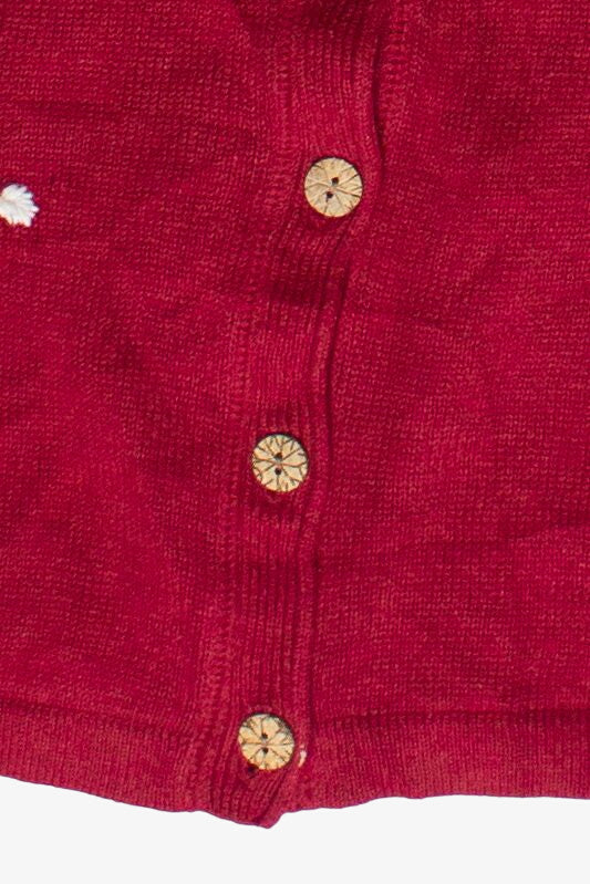Vintage Woolrich Embroidered Santa & Angel Ugly Christmas Vest