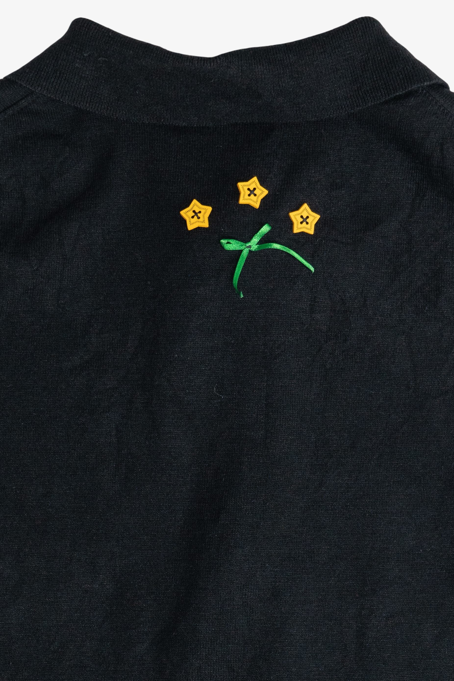 Vintage Black Hampshire Studio Holiday Elements Christmas Vest (1990s)