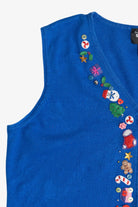 Vintage Holiday Elements Ugly Christmas Vest (1990s)