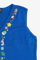 Vintage Holiday Elements Ugly Christmas Vest (1990s)