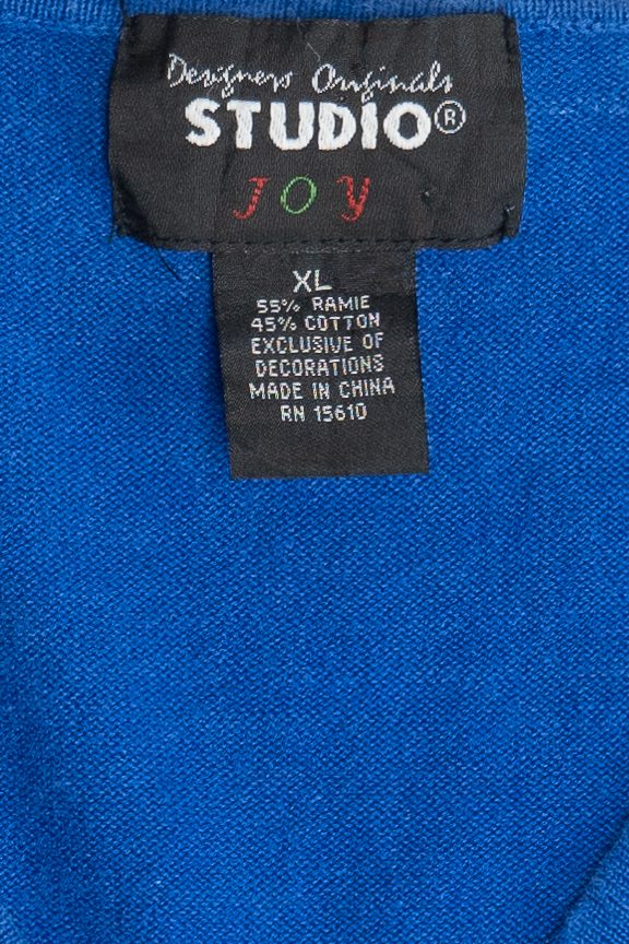 Vintage Holiday Elements Ugly Christmas Vest (1990s)