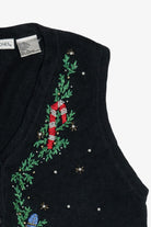 Vintage Garland Ugly Christmas Vest (1990s)