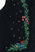 Vintage Garland Ugly Christmas Vest (1990s)