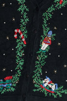 Vintage Garland Ugly Christmas Vest (1990s)