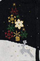 Vintage Reindeer Ugly Christmas Vest (2000s)