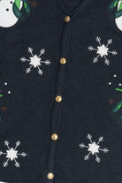 Vintage Croft & Barrow Snowmen Ugly Christmas Vest (1990s)