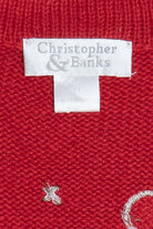 Vintage Christopher & Banks Snowmen Ugly Christmas Vest (1990s)