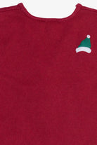 Vintage Bobbie Brooks Skiing Snowmen Ugly Christmas Vest (1990s)