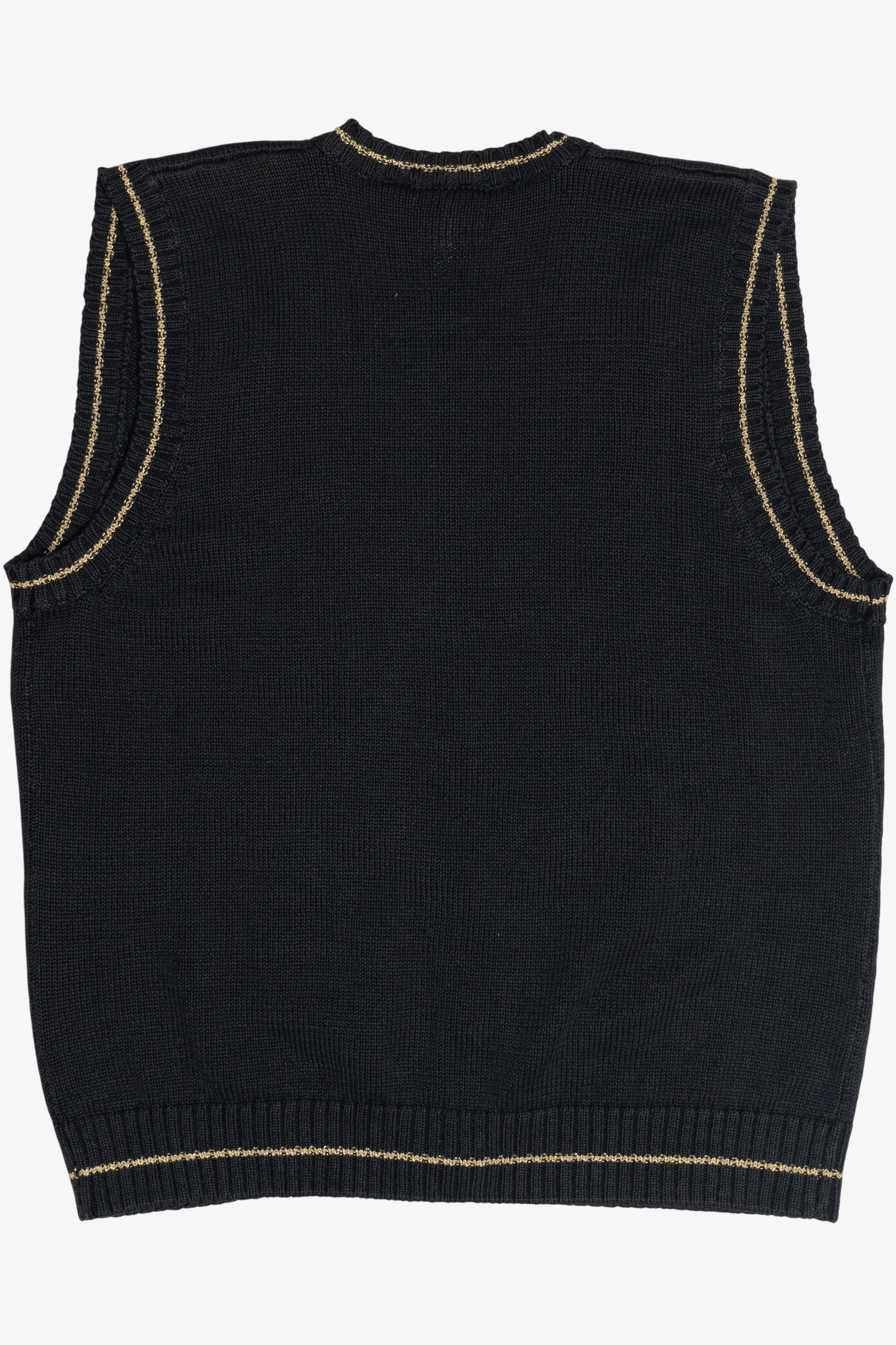 Vintage Laura Gayle Holiday Elements Ugly Christmas Vest (1990s)