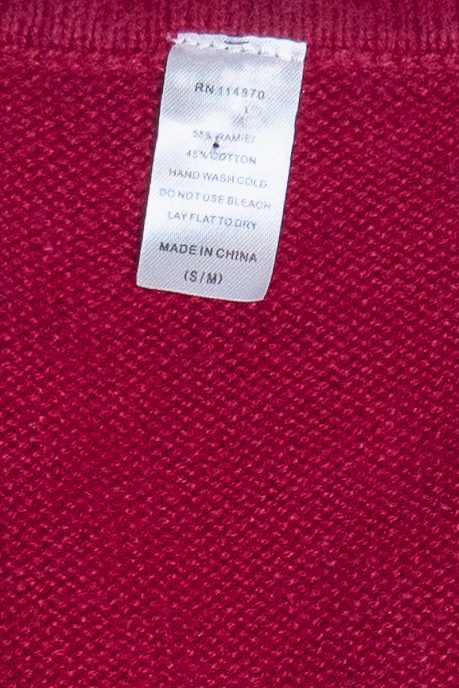 Vintage Red Snowman Ugly Christmas Vest (2000s)