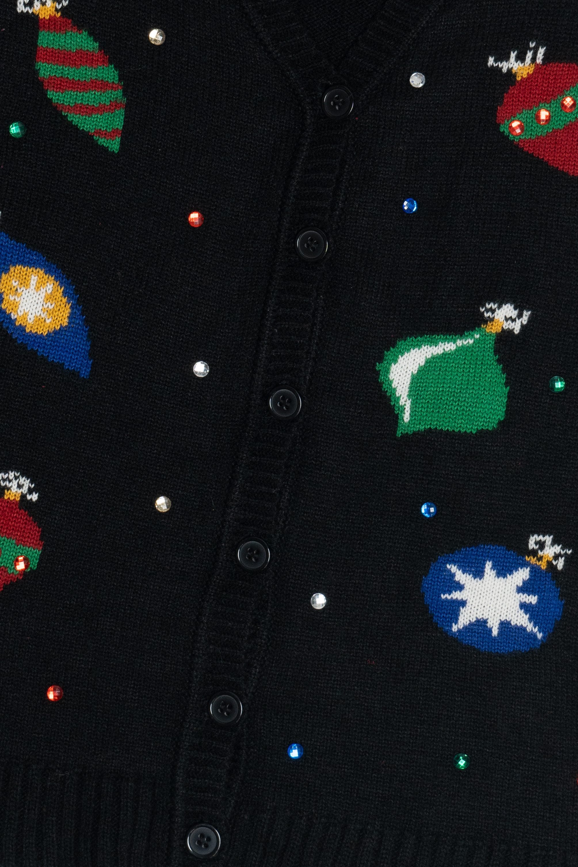 Vintage Xhilaration Ornaments Ugly Christmas Vest (2000s)