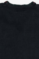 Vintage Ronnie Salloway Snowmen Patches Ugly Christmas Vest (1990s)