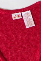 Vintage Red Snowmen Ugly Christmas Vest (2000s)