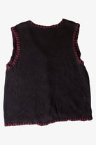 Vintage Star Patches Ugly Christmas Vest (2000s)