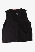 Vintage Let It Snow Ugly Christmas Vest (1990s)