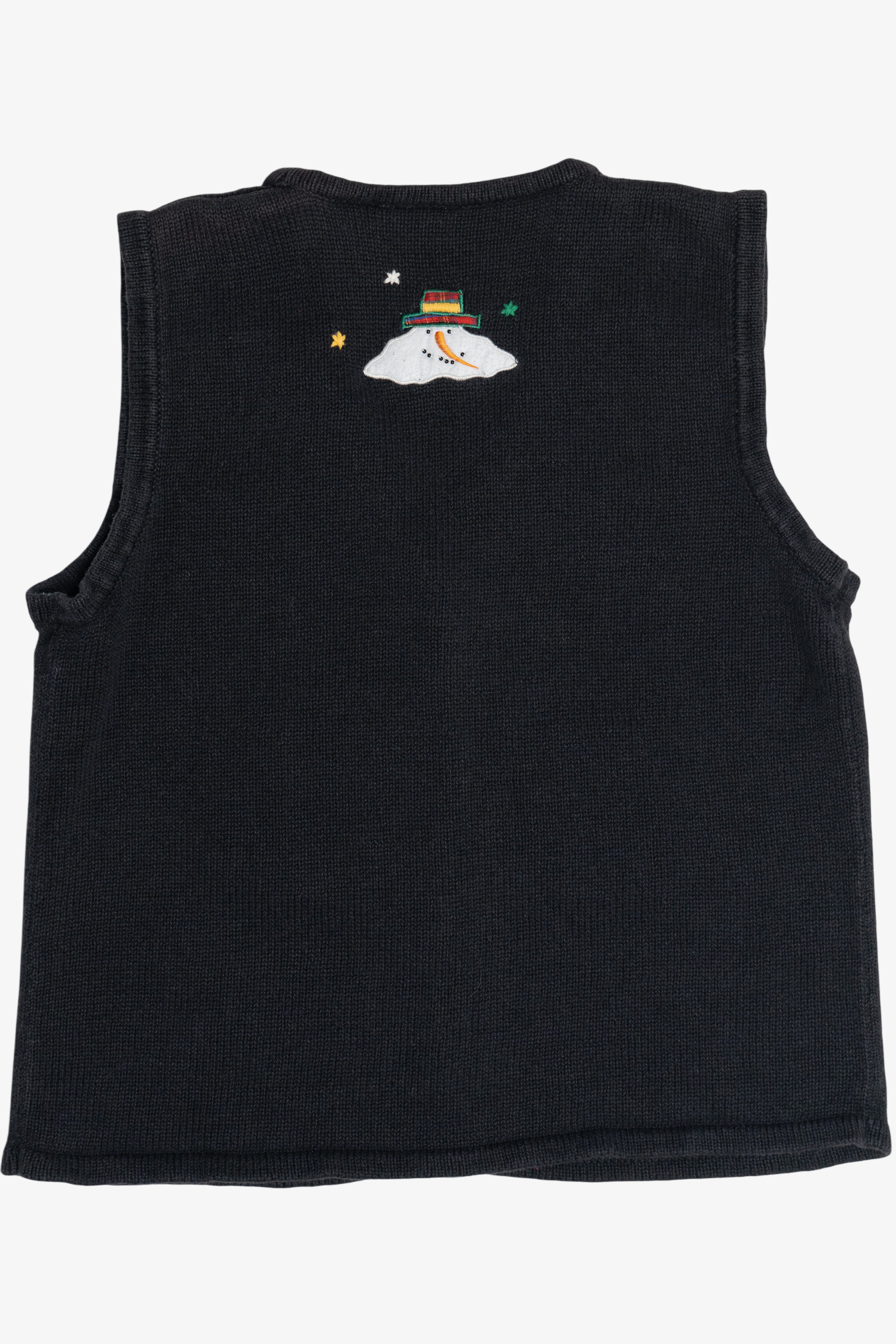 Vintage Bobbie Brooks Snowmen Ugly Christmas Vest (1990s)