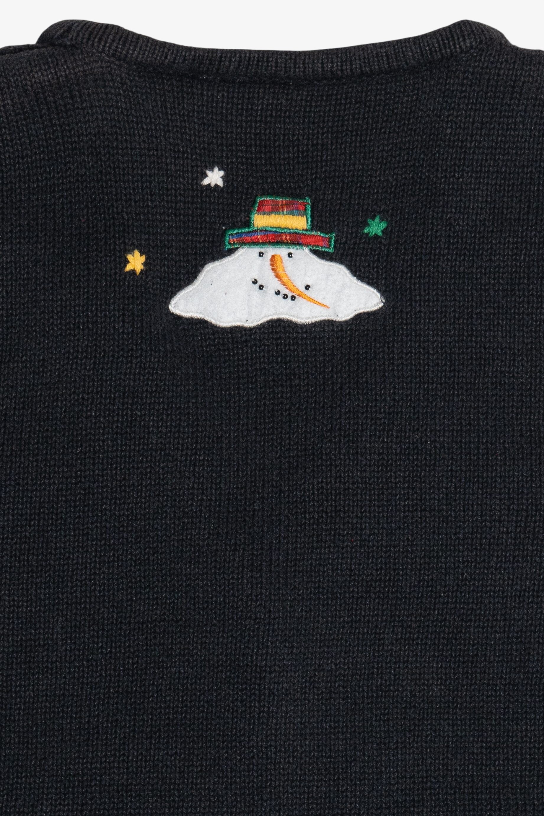 Vintage Bobbie Brooks Snowmen Ugly Christmas Vest (1990s)