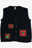 Vintage Holiday Elements Ugly Christmas Vest (1990s)