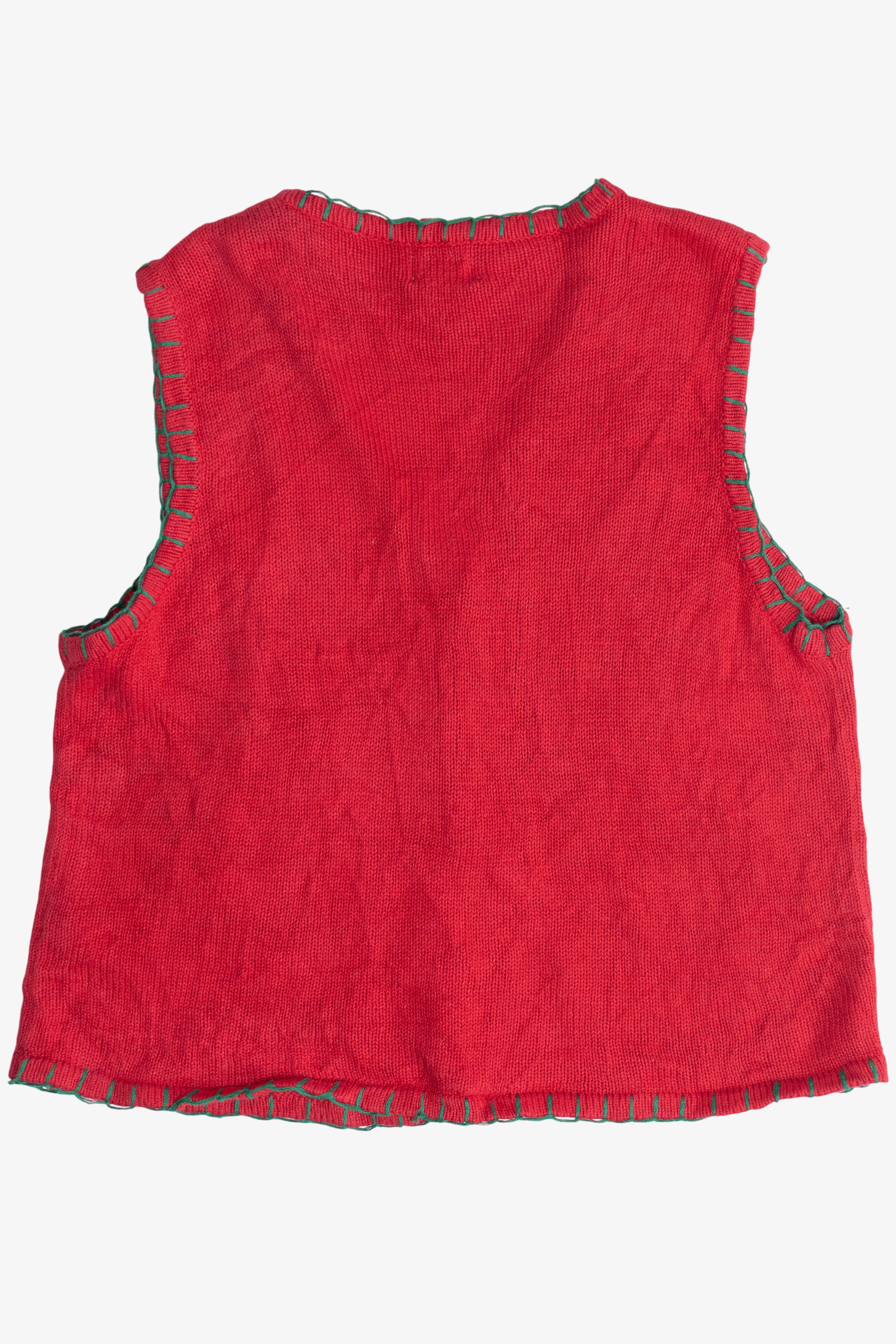 Vintage "Merry Christmas" Bears Ugly Christmas Vest (1990s)