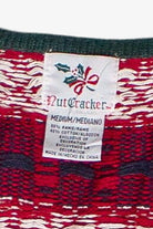 Vintage Nutcracker Winter Holiday Pattern Ugly Christmas Vest