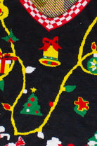 Santa in the Chimney Pullover Ugly Christmas Vest (2020s)