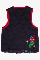 Vintage Heirloom Collectibles Beaded Bedazzled Stockings Ugly Christmas Vest (2000s)