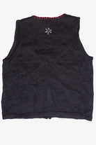 Let It Snow Snowmen White Stag Ugly Christmas Vest (2000s)