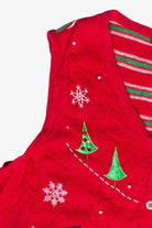 Winter Fun Snowmen Westbound Ugly Christmas Vest (2000s)