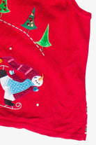 Winter Fun Snowmen Westbound Ugly Christmas Vest (2000s)