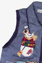 Vintage Victoria Jones Rustic American Christmas Ugly Christmas Vest (2000s)
