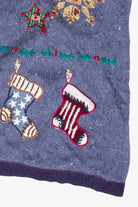 Vintage Victoria Jones Rustic American Christmas Ugly Christmas Vest (2000s)