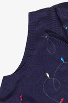 String Holiday Lights CJ Banks Ugly Christmas Vest (2000s)
