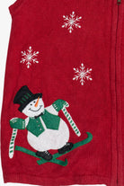 Vintage Bobbie Brooks Snowmen Ugly Christmas Vest (1990s)