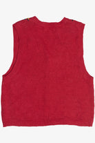 Vintage Hand Embroidered Bryn Connelly Ugly Christmas Vest (1990s)