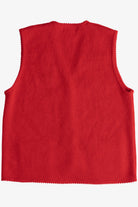Vintage Tally Ho Double Pocket Ugly Christmas Vest (1980s)