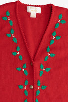 Vintage Tally Ho Double Pocket Ugly Christmas Vest (1980s)