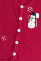 Vintage Snowman Ugly Christmas Vest (2000s)
