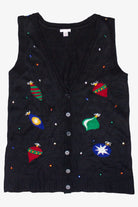 Bejeweled Ornaments Ugly Christmas Vest (2010s)
