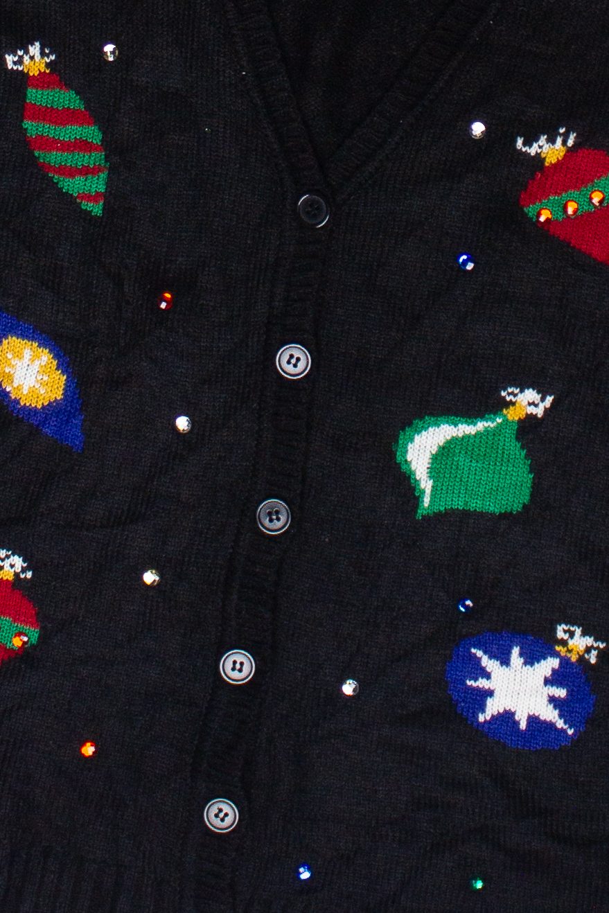 Bejeweled Ornaments Ugly Christmas Vest (2010s)
