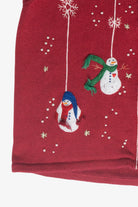Snowmen Ugly Christmas Vest (1990s)