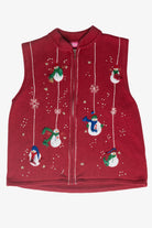 Snowmen Ugly Christmas Vest (1990s)