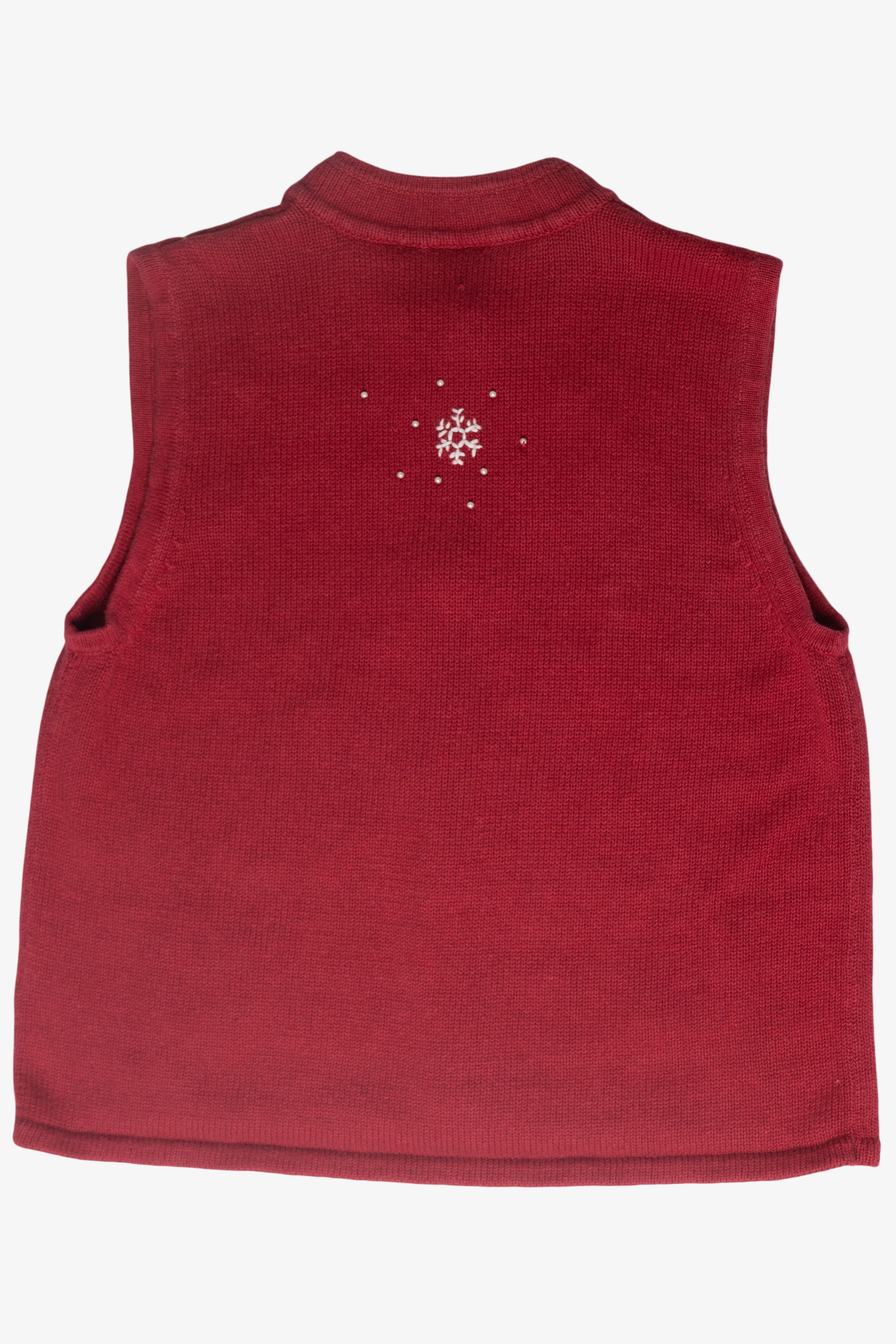 Snowmen Ugly Christmas Vest (1990s)