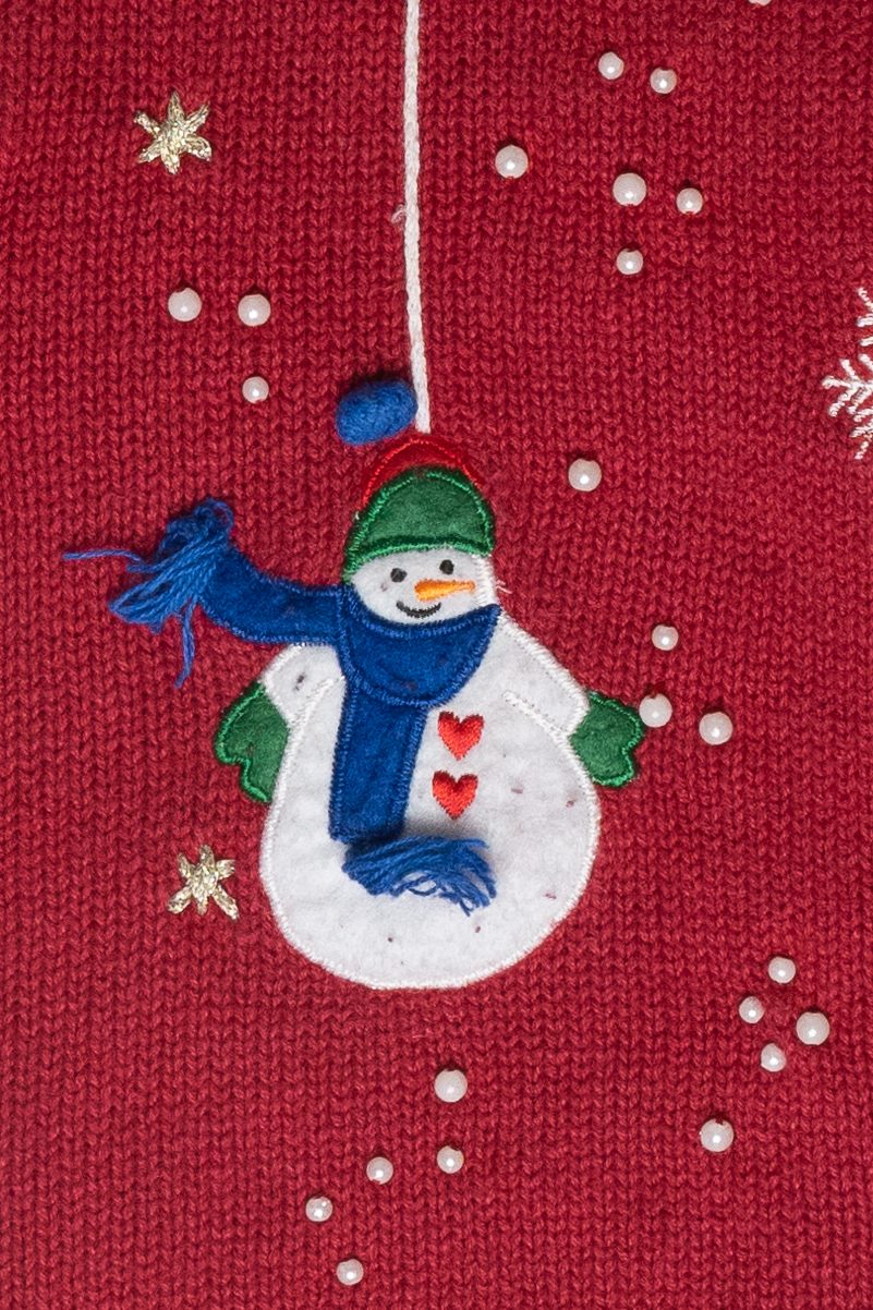 Snowmen Ugly Christmas Vest (1990s)