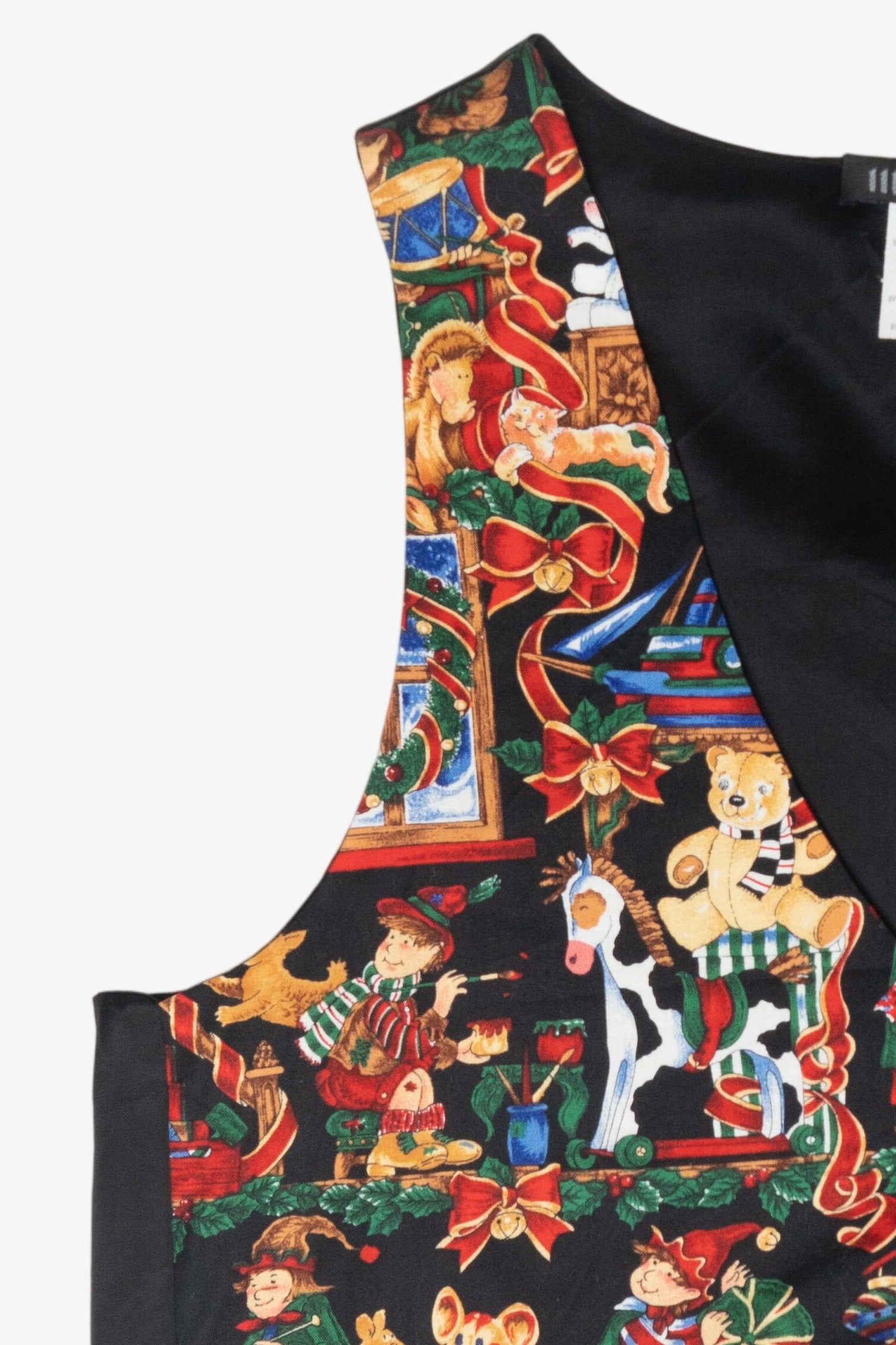 Santa's Workshop Vintage Ugly Christmas Vest (2000s)