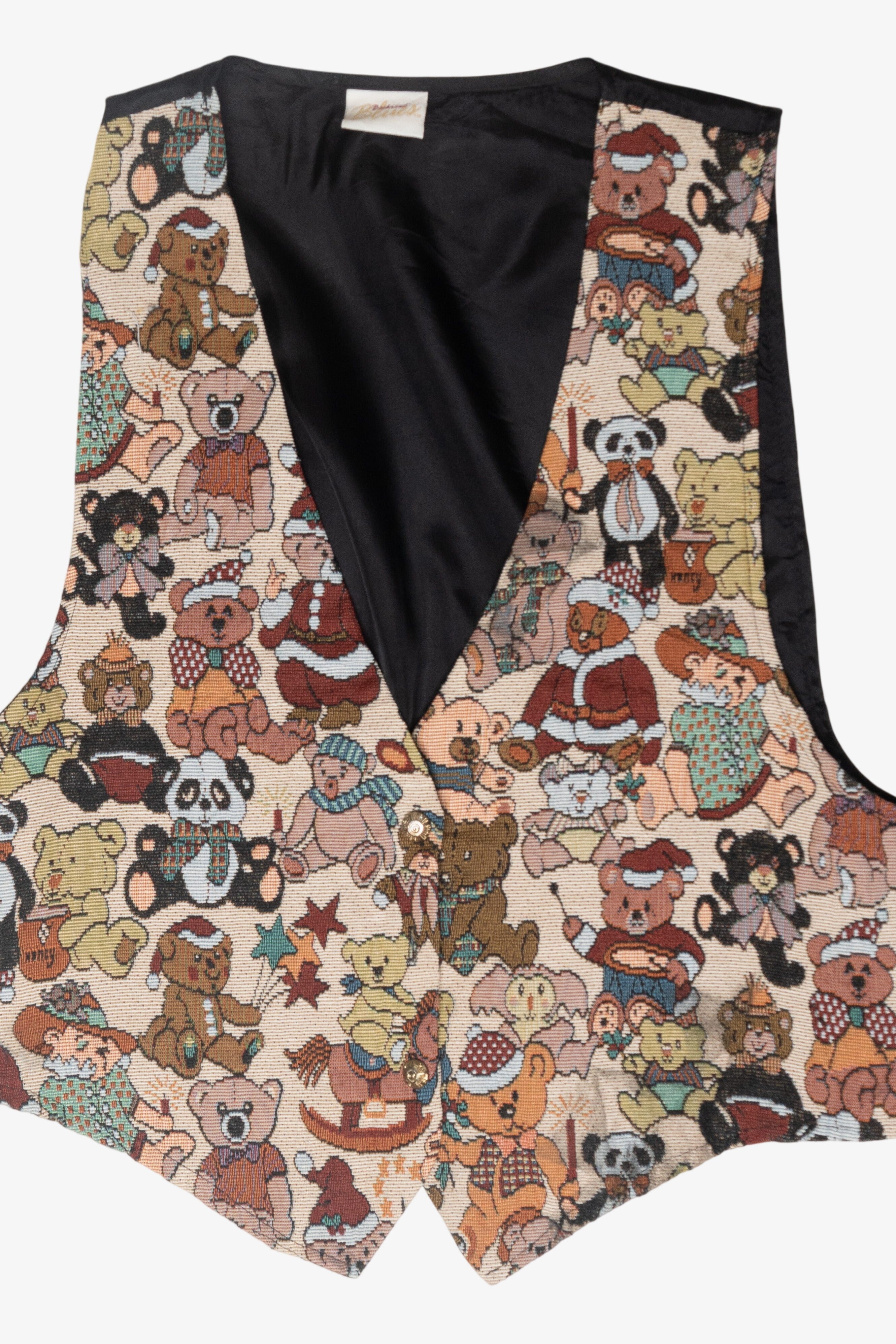 Bears Vintage Ugly Christmas Vest (1990s)