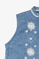 Snowflakes Vintage Ugly Christmas Sweater (2000s)