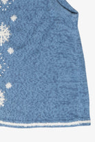 Snowflakes Vintage Ugly Christmas Sweater (2000s)